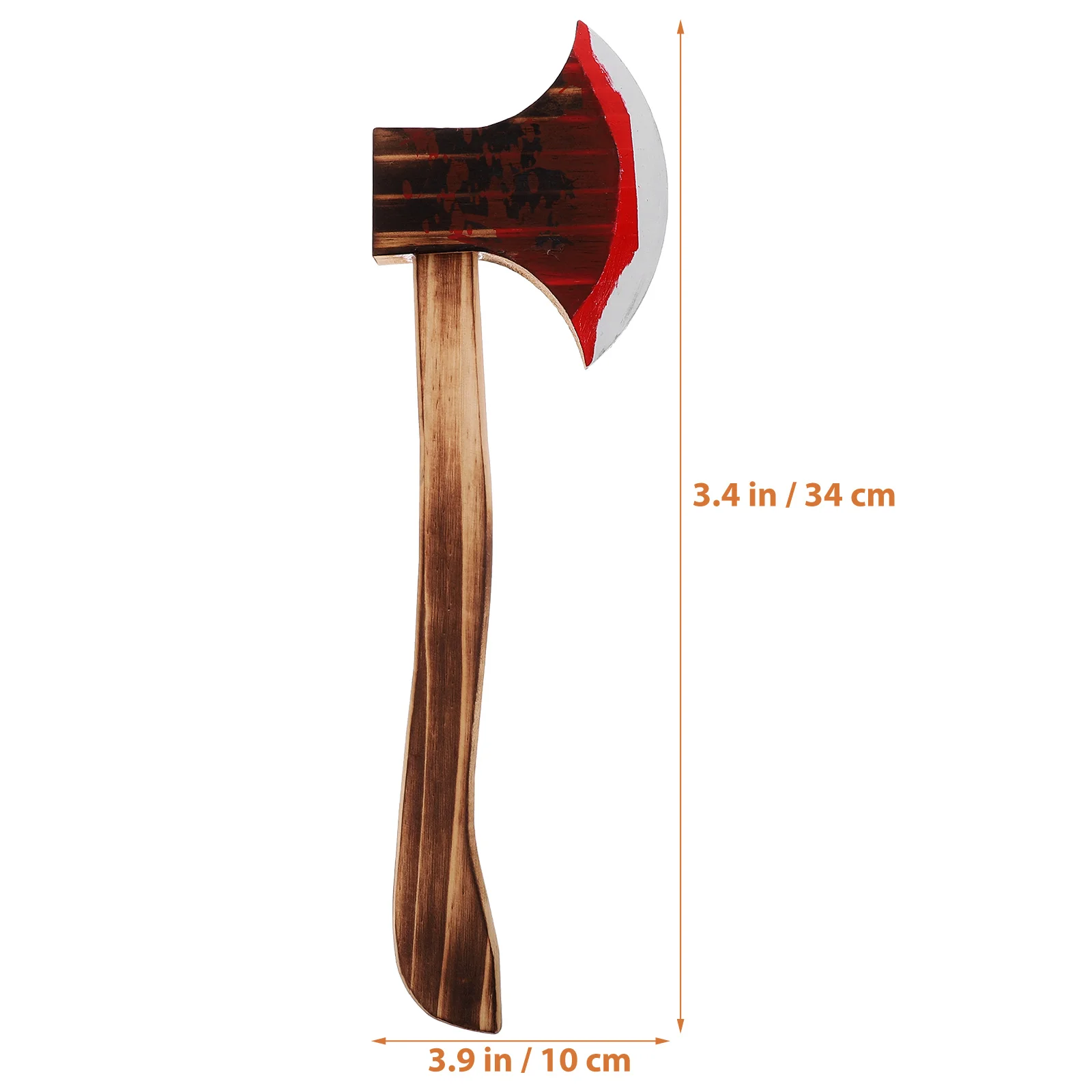 Wooden Ax Sword Model Toy Outdoor Playset Fake Axe Halloween Decorations Prop Child