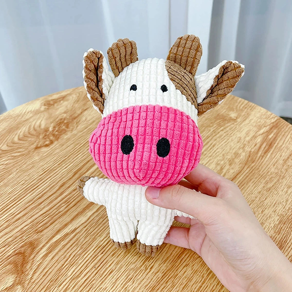 Juguete peluche mordedor para perros y gatos con sonido - imagen 5