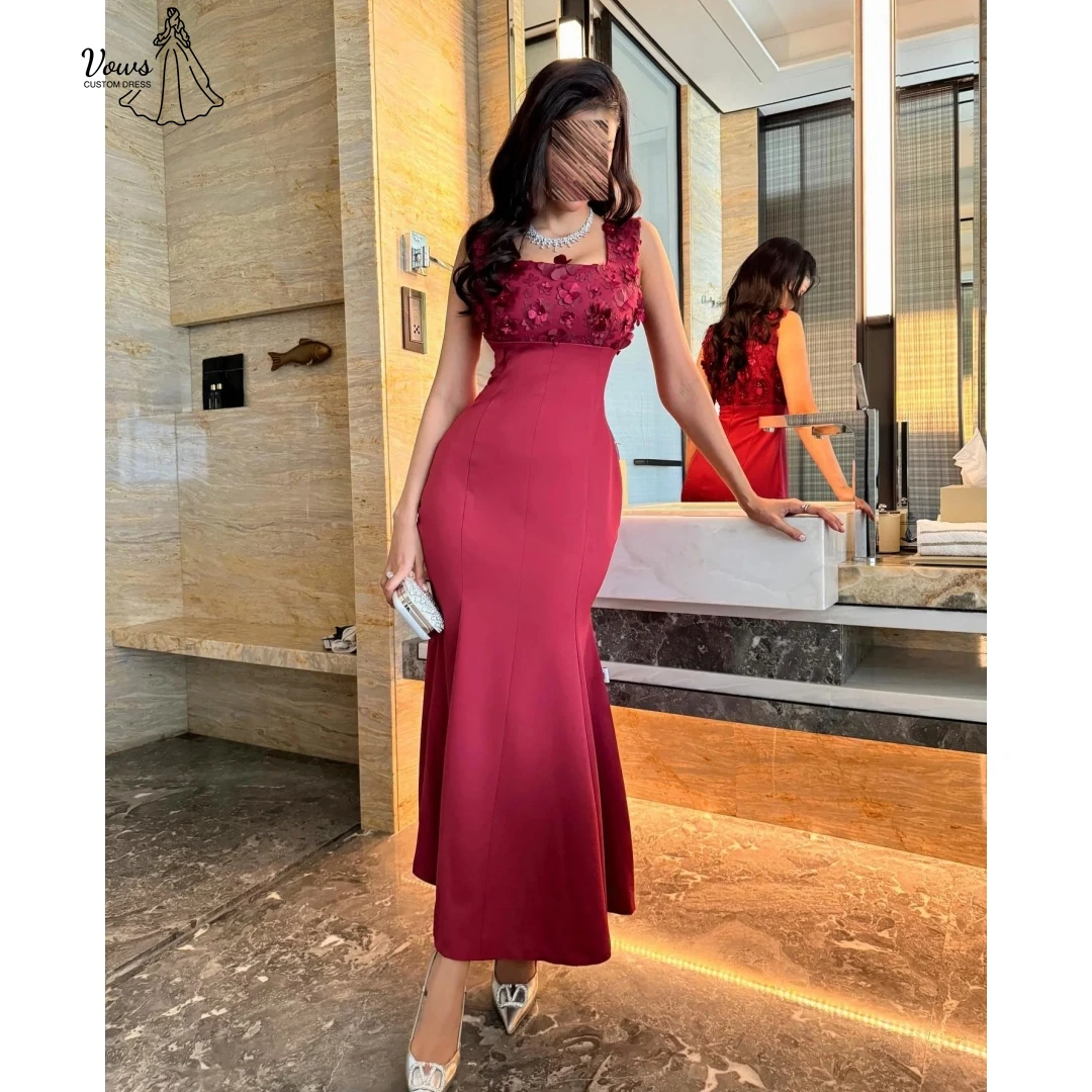 

Vows Wide Shoulder Straps Evening Dress Custom Made Luxurious Prom Dress 2025 Fishtail Skirt Prom Dresses Luxury Sequins Women