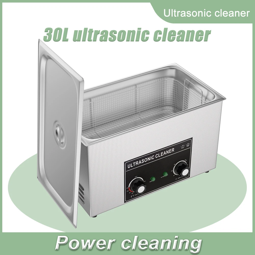 

Ultrasonic Cleaners 30l for Automative Bike Chain Circuit Board Dust Ultrasound Cleaning Machine 600w Large Ultrasonic Bath