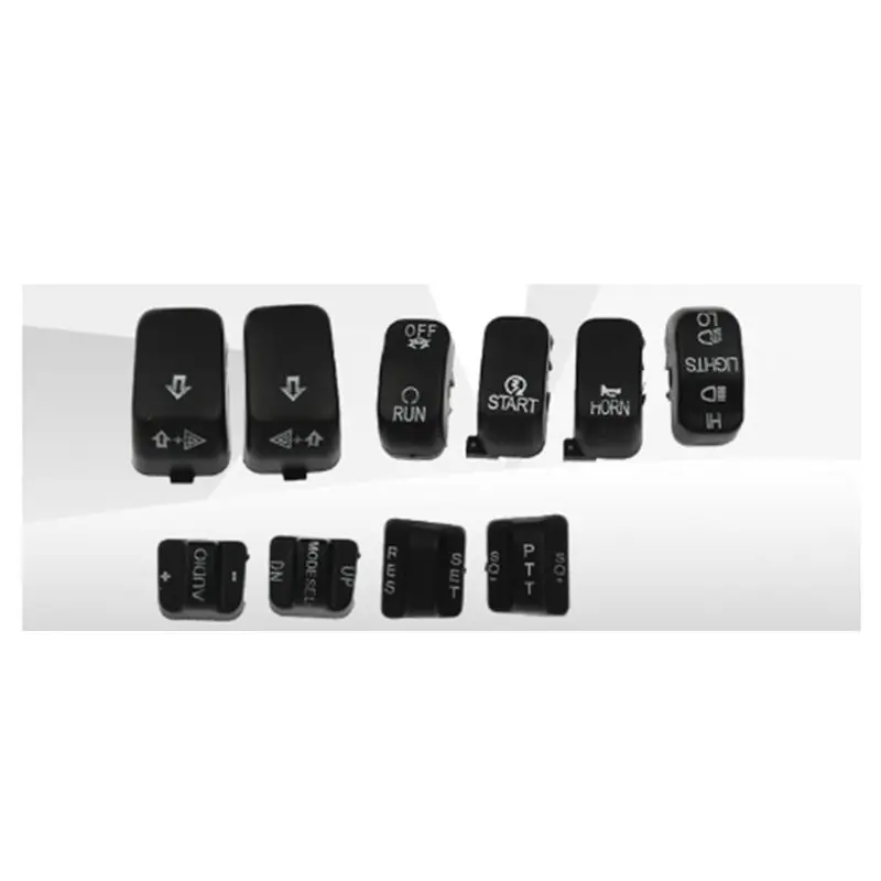 M46K-Shell Cap Button Handlebar Manual Switch For FLHT FLHTC FLHX FLTRX FLHXXX Motorcycle 1996-2013 Model