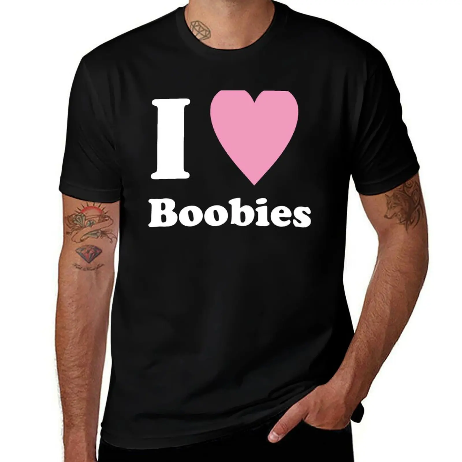 

Boobies Heart I T-Shirt Performance Workout Short Sleeve Tee
