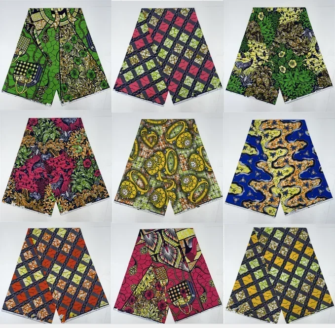 African Ankara prints batik patchwork fabric real wax African sewing material 100% cotton good quality tissu for dress crafts