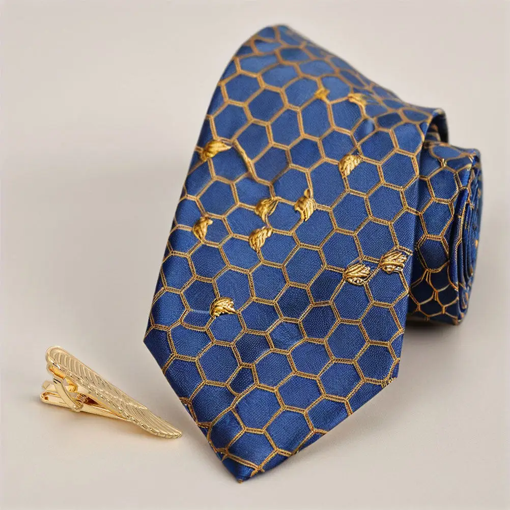 2Pcs Wing Inspired Tie Clip for Men Premium Metal Construction Easy Open Close Mechanism Business Formal Wedding Attire Tie