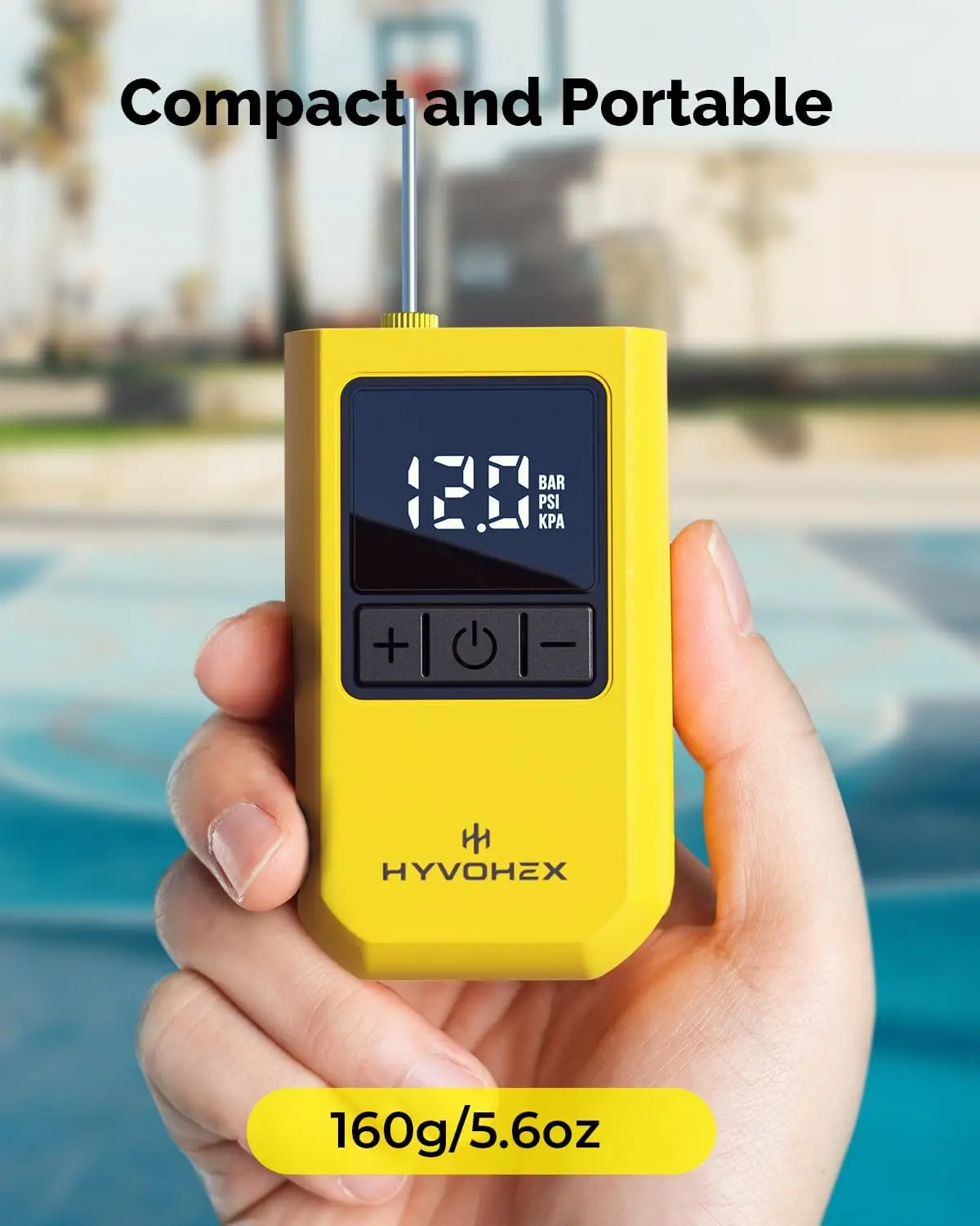Portable Electric Ball Pump with Digital Display 6