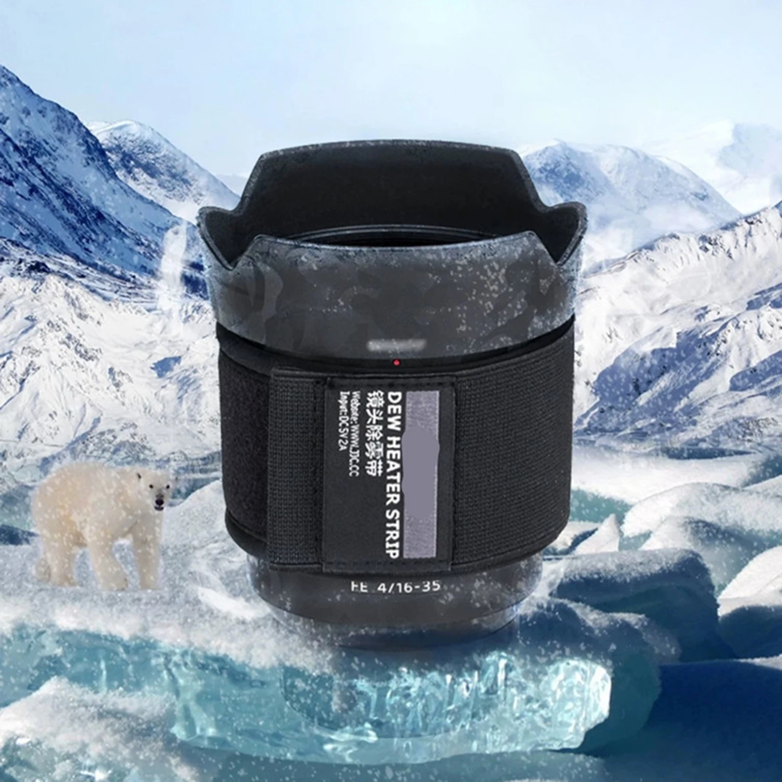 DSLR Camera Lens Dew Heater Strip USB Lens Warmer For Telescopes And Camera Lens Temperature Control Dew Heater