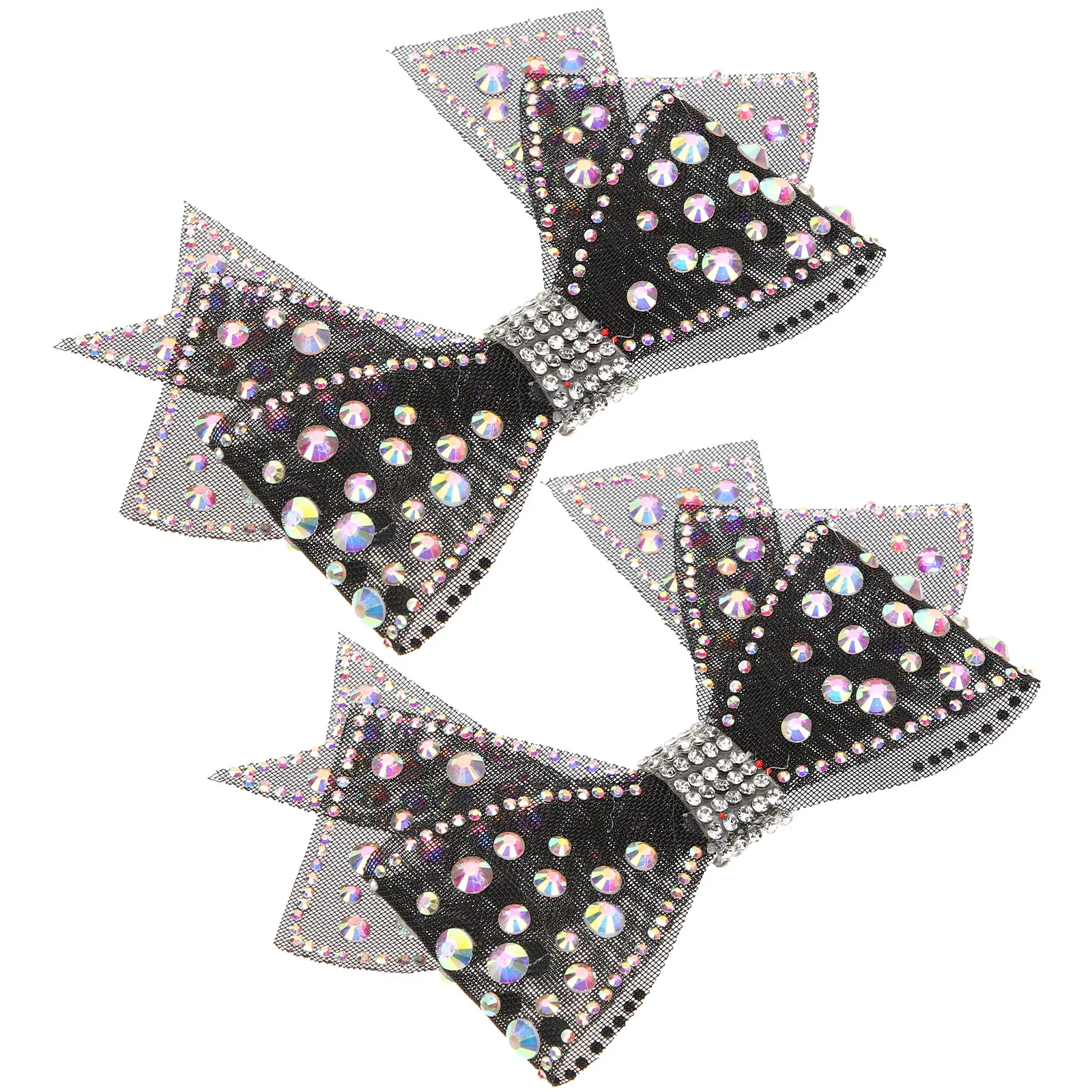 

2 шт. Декоративные банты для обуви со стразами, элегантные украшения для свадебных, праздничных и повседневных туфель, аксессуары для самостоятельного декорирования обуви