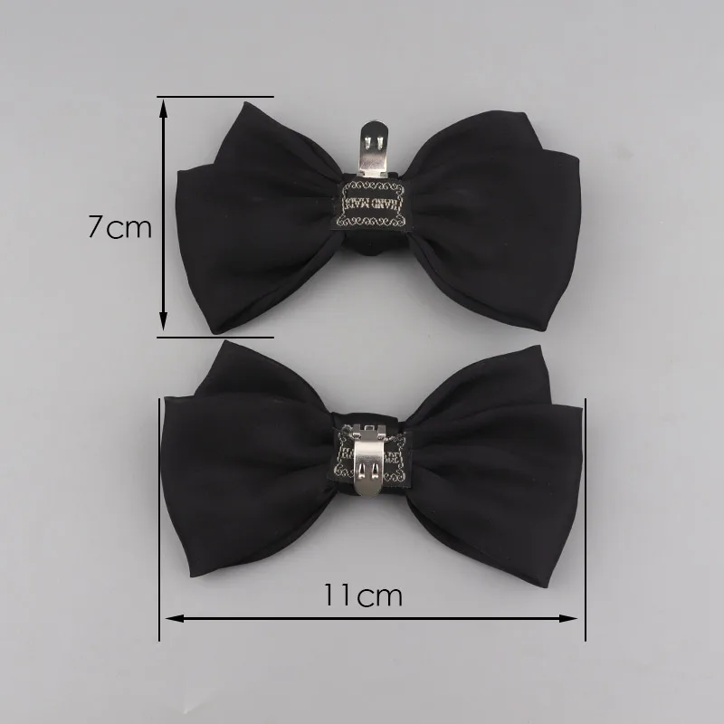 A pair of shoe bow accessories, classic retro combination, fashionable elegant women\'s bridal shoe buckle, cute decoration gift