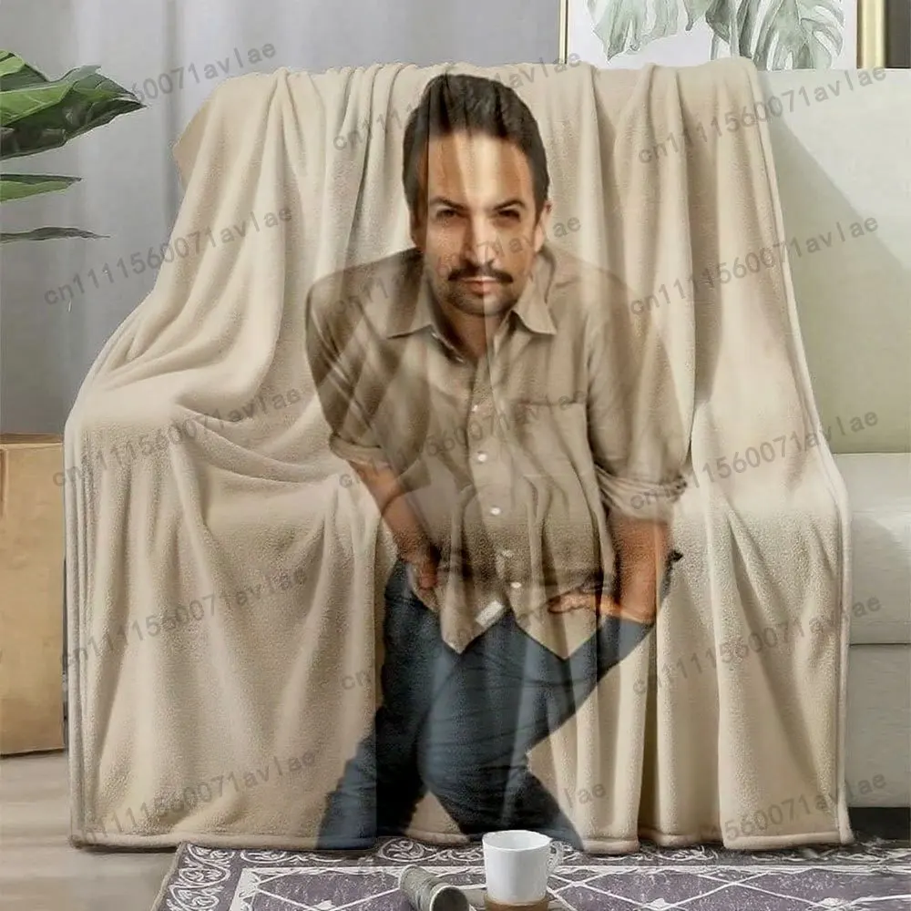 Customize A Uniquely Designed, Ultra-Soft Air-Conditioning Blanket Featuring Lin Manuel Miranda, Perfect As a Contemporary Throw