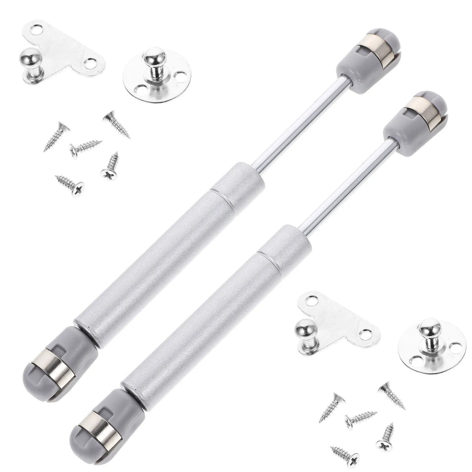 2Pcs Lid Support Hinge 8 Inch Pneumatic Gas Strut Hinge for Cabinet Kitchen Wardrobe Chest Jewelry Box Heavy Duty Soft Close