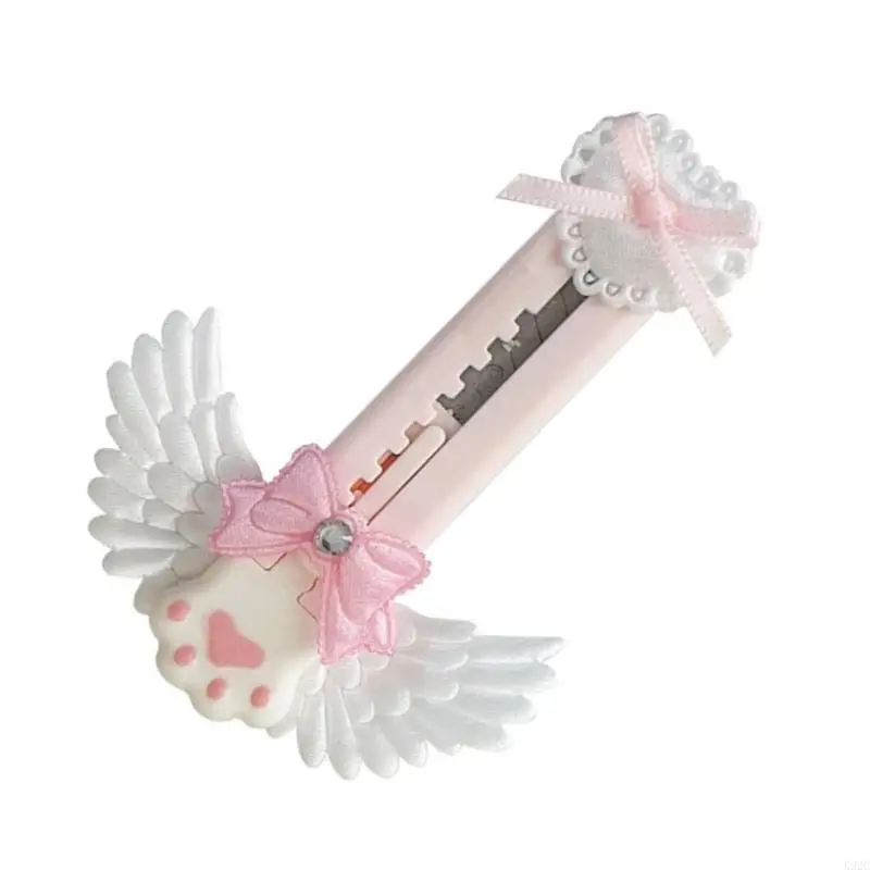 Retractable Envelope Opener Package Box Opener, Bowknot Safety Cutter