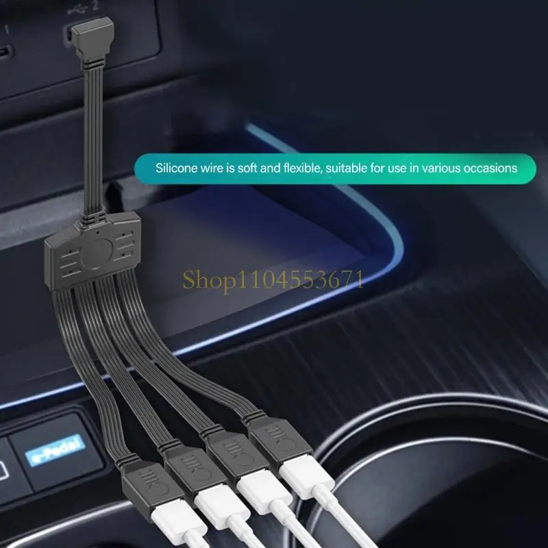 Extensor cable divisor USB C Best Seller con puerto USB 2.0 para carga rápida y dispositivos