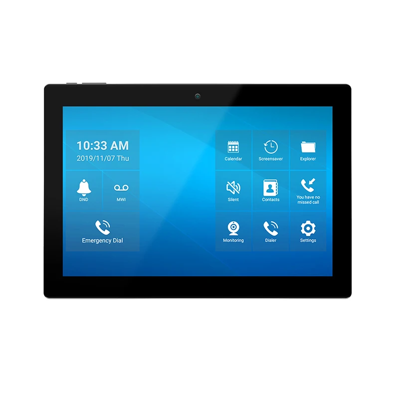 Sunworld YC-SM1011 Dashboard Embedded Touch Screen with RS485 AC Smart Home Control Panel Android POE Tablet for Smart Building