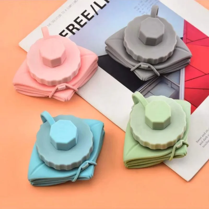 

600ml Silicone Folding Water Bottle Reusable Portable Motivational Drinking Cup for Camping Hiking Cycling Outdoor Gym Travel