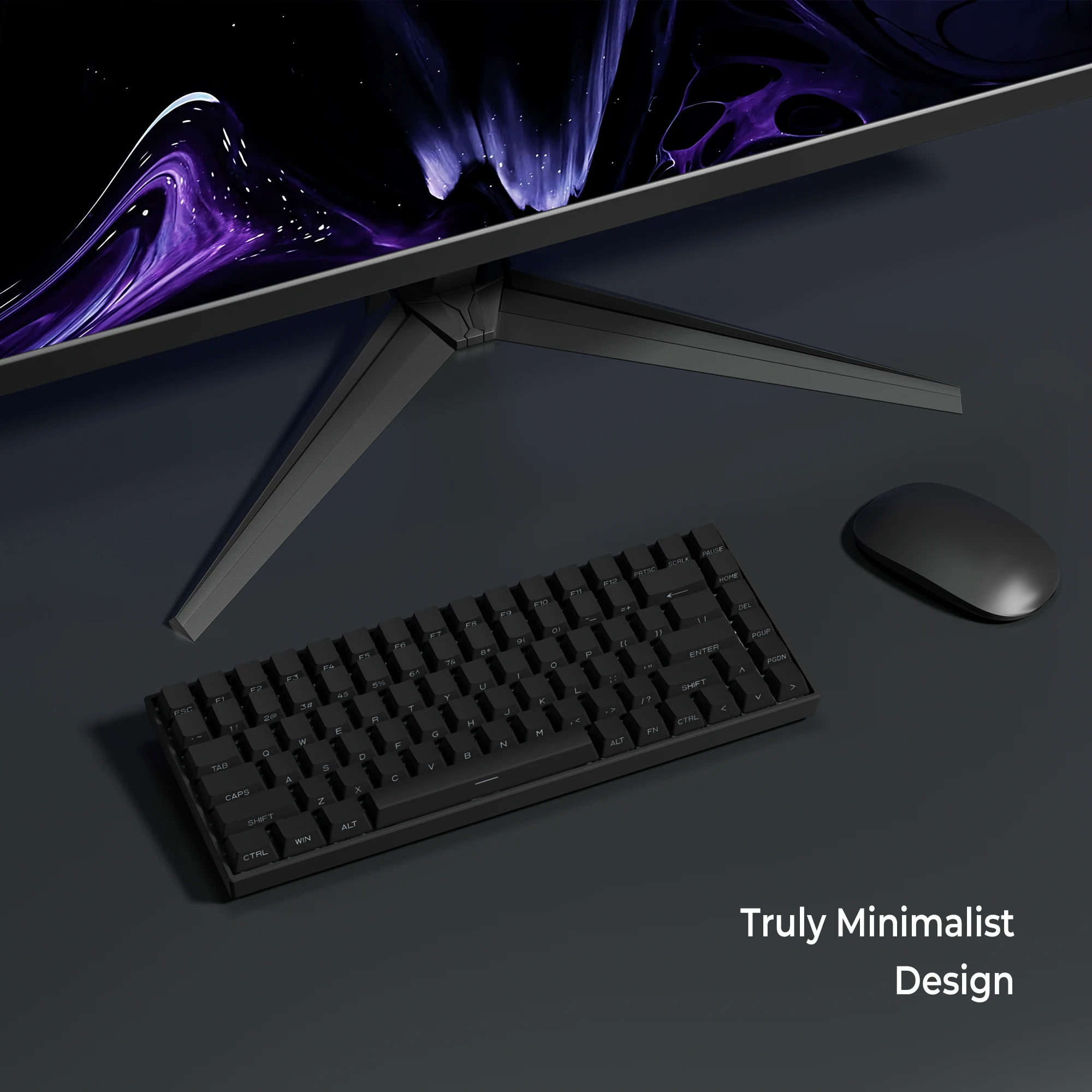 XVX OEM Profile Side Print Shine Through Keycaps PBT Double Shot Keycap Backlit Keycaps For Gamer Mechanical Keyboard Black