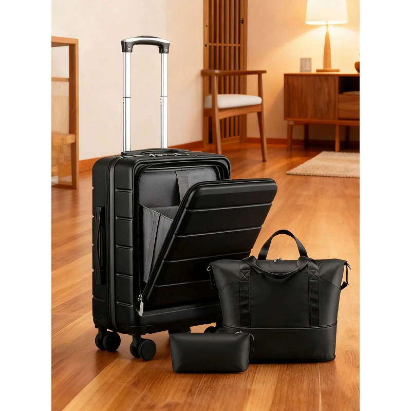 20 Inch Carry On Luggage 22x14x9 Airline Approved Hardside Suitcase TSA Lock Tote Bag for Travel Christmas Gift