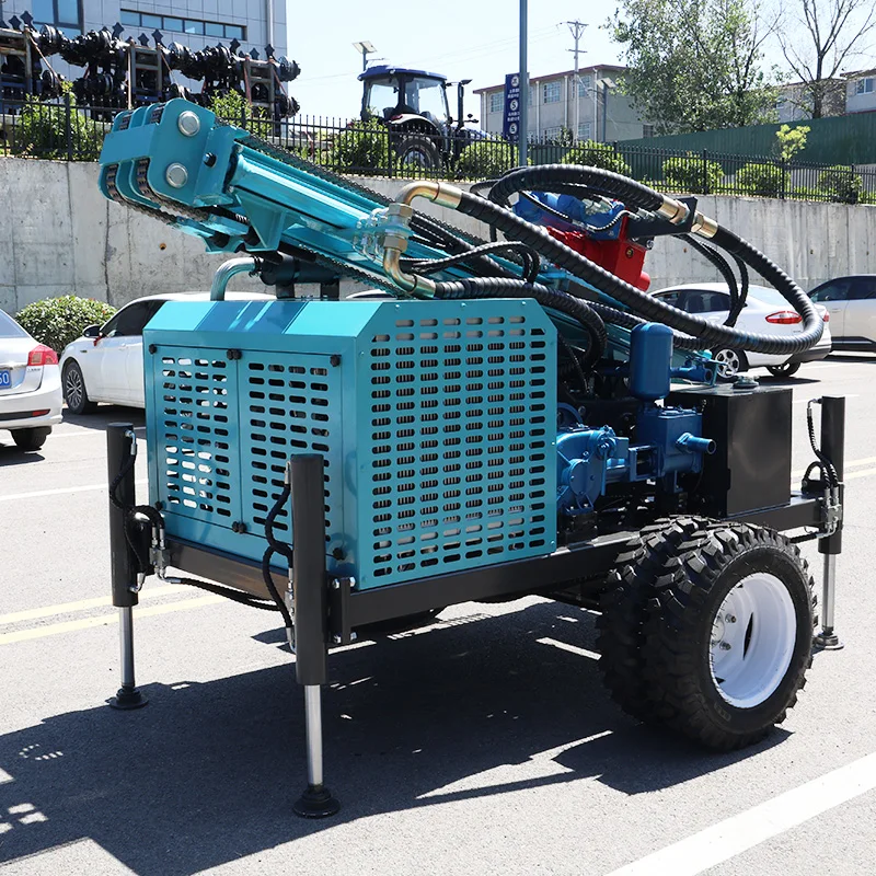 Customized Bridge And Highway Investigation Rig Diesel Powered Trailer Mounted High Precision Core Machine