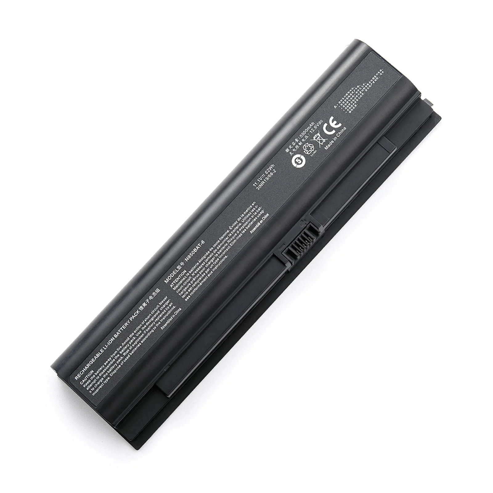 BVBH N950BAT-6 Bateria portátil para Hasee, ZX7-CP5G, ZX7-CT5DA, ZX8-CT5DA, ZX8-CR5S1, TX7-CT5A1, TX8-CT5DH, TX8-CT7DK, GX9-CT5DK