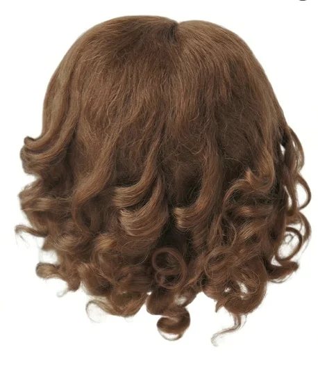 D20313 All Sizes Princess Long Curly BJD Mohair Wigs Suit For Size 3-4inch to 10-11inch Wholesale Doll Hair Cheap Accessories