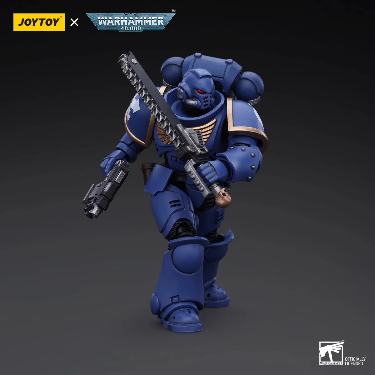 [Pre-Sale] JOYTOY WARHAMMER 40K 1/18 Action Figure Space Marines Ultramarines Outriders Collection Military Model Toys Gifts