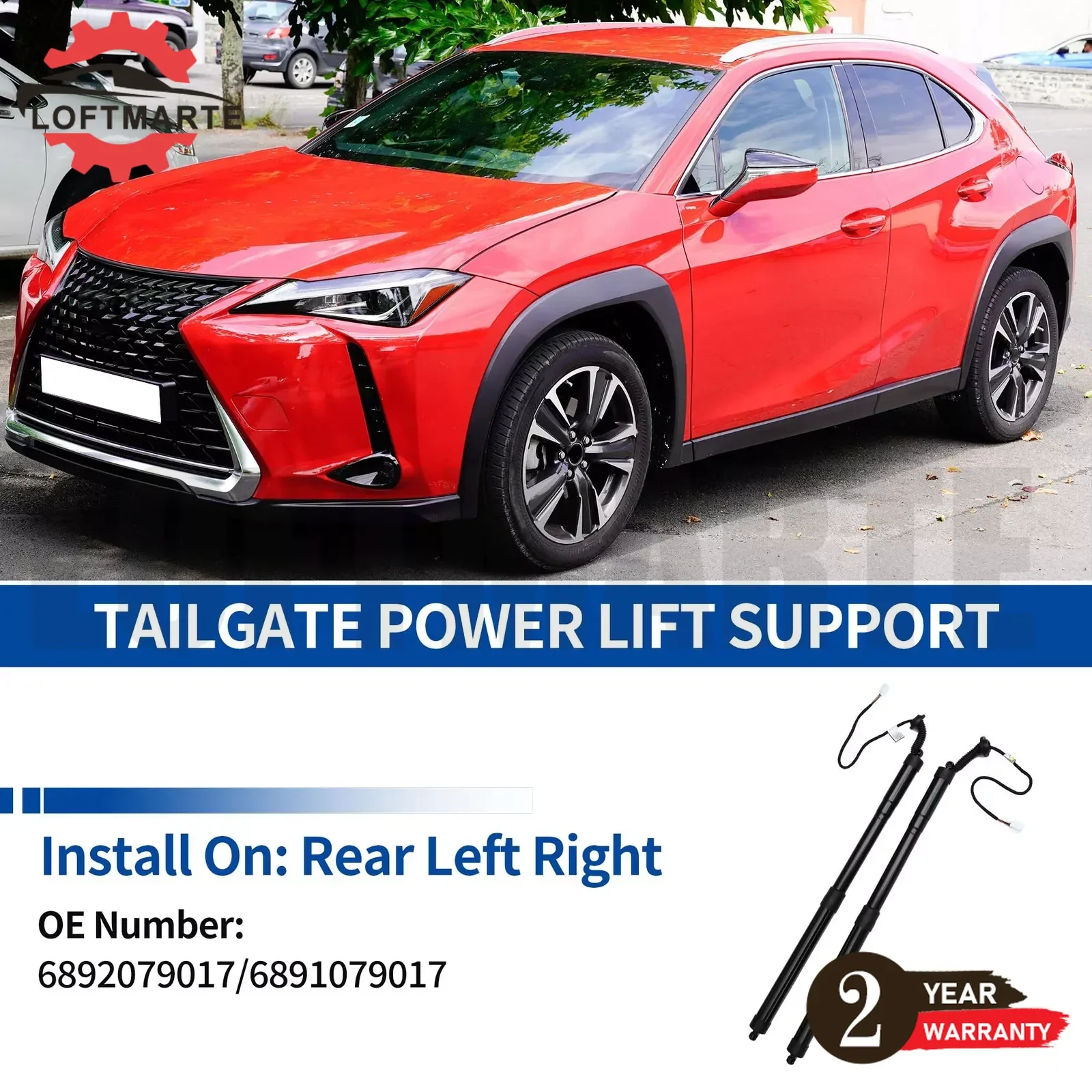 68920-79017 68910-79017 AZ10 Power Hatch Lift Support For Lexus NT200 NX300H NX300 2017 2018 2021 Electric Tailgate Gas Struts