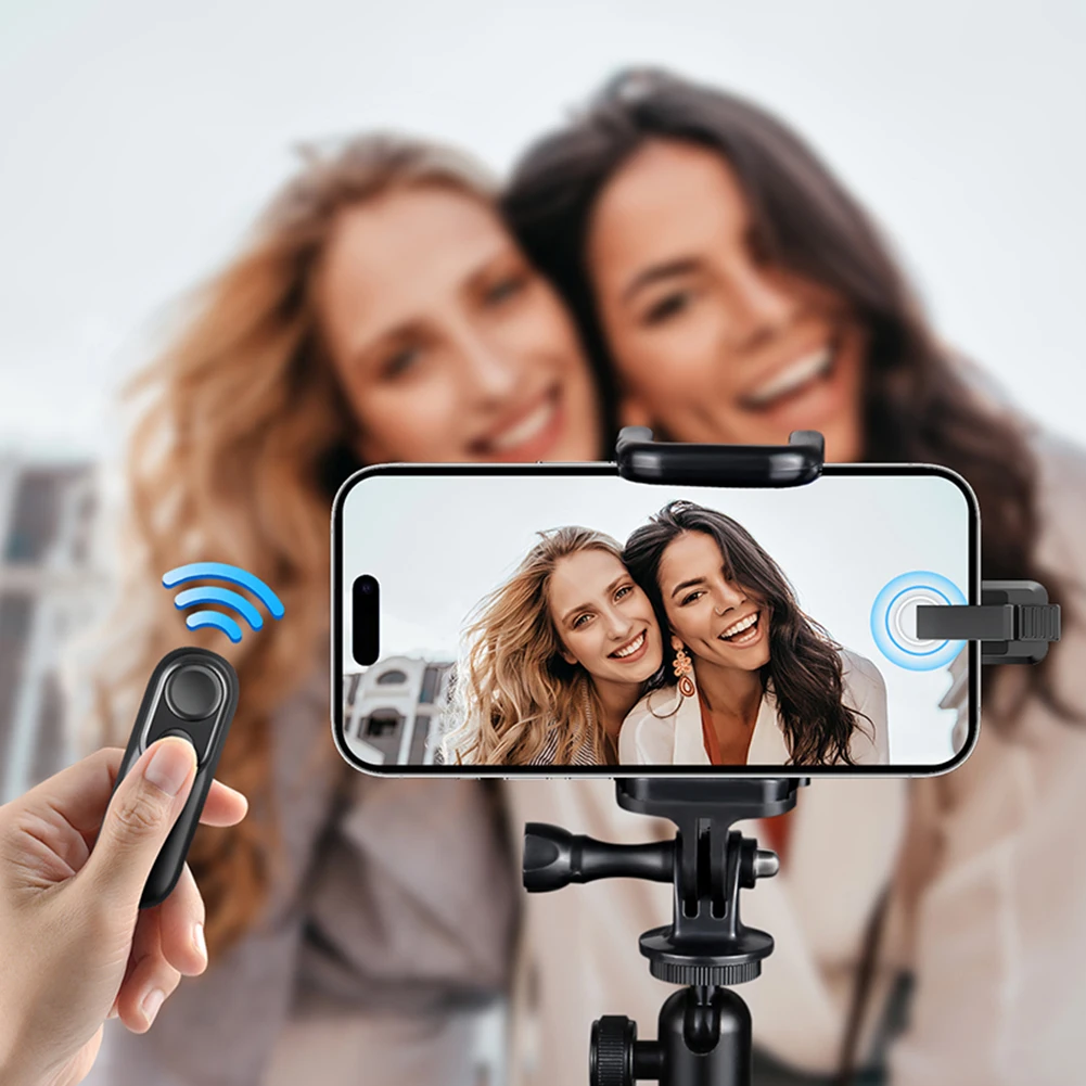 Mobile Phone Mini Remoter for iPhone Bluetooth-Compatible Remote Control E-book Page Turner forTIK Tok Scrolling Ring