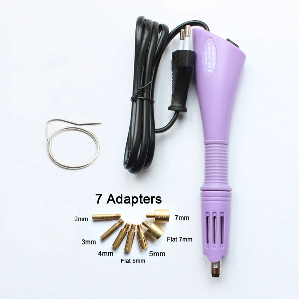 

Fast Heated!Best Hotfix Rhinestone Applicator! Purple/Pink Iron-on Hot Fix Wand Heat-fix Tool Super tool and Rhinestones crystal