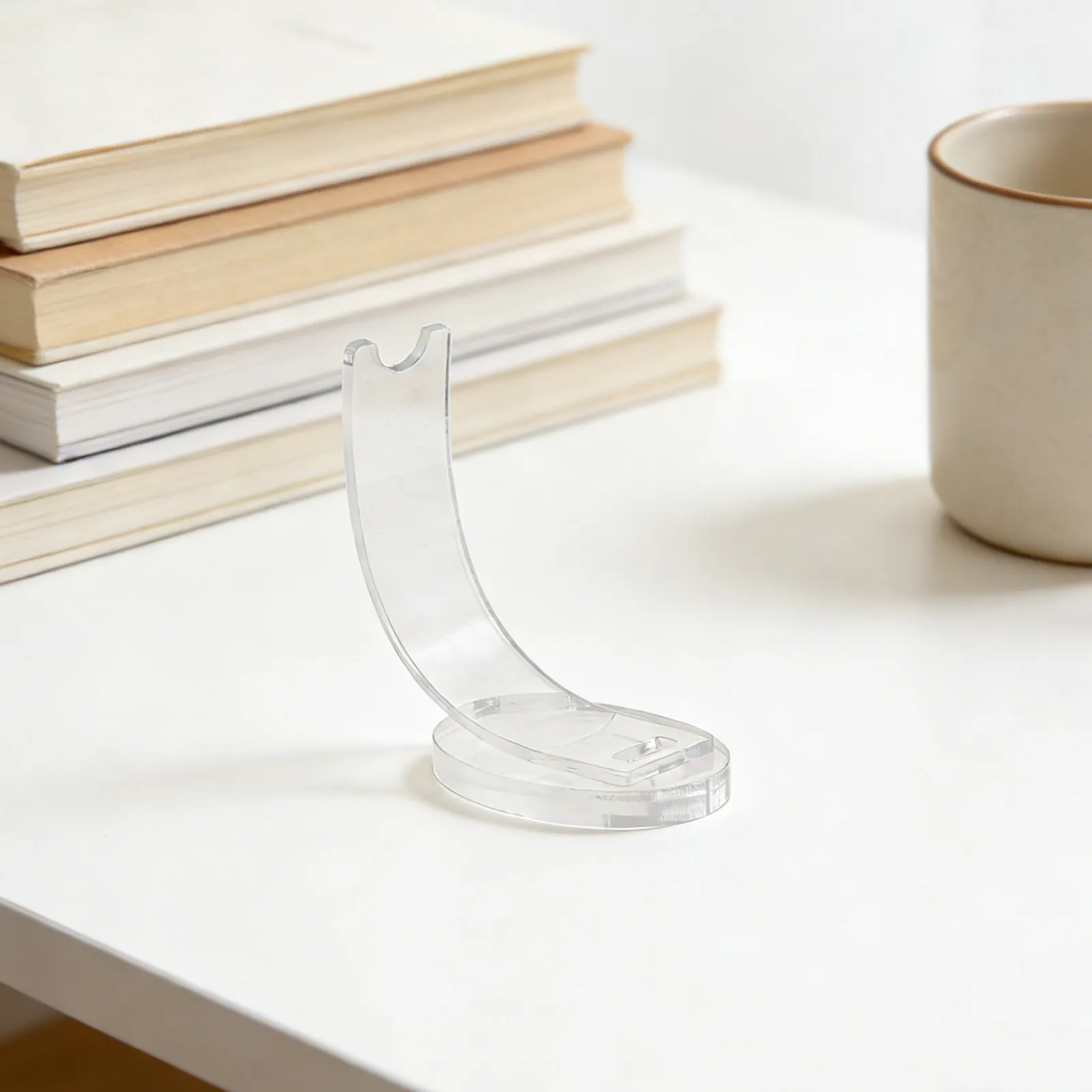 3Pcs Modern Desktop Pen Stand Organizer Single Upright Acrylic Pen Holder for Display Table Office Desk Storage Pencil Holder
