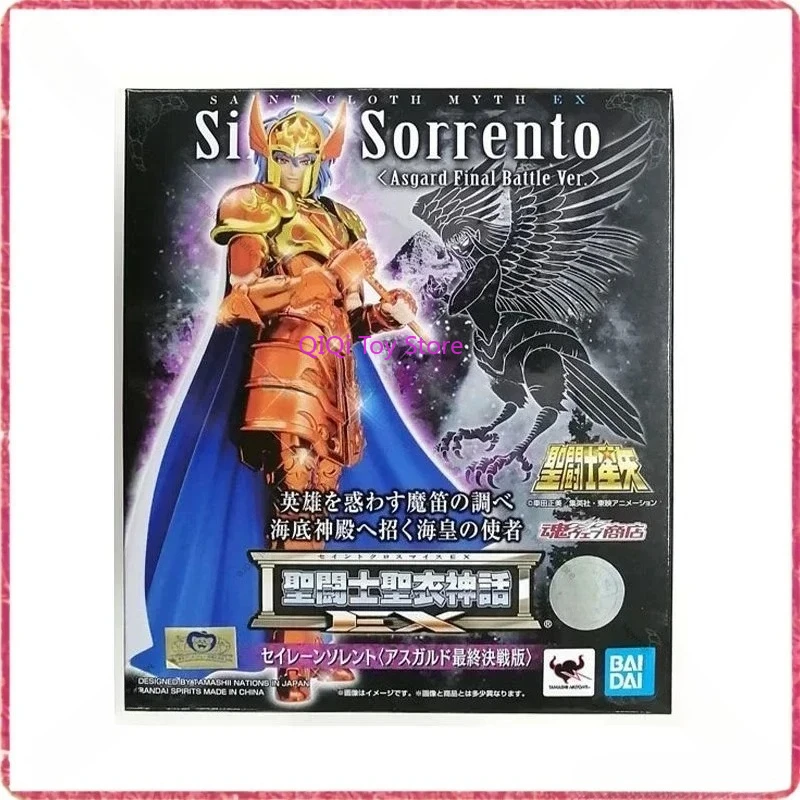 BANDAI en stock Holy Cloth Myth EX Holy Lotus Solent Asgard Final Battle Ver Personaje de anime Modelo Colección de juguetes