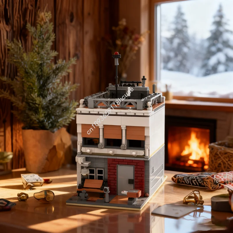 

1219 шт. MOC Seinfeld S House альтернативная модульная модель строительные игрушки блоки DIY идея образовательный кирпич Рождественский подарок на день рождения