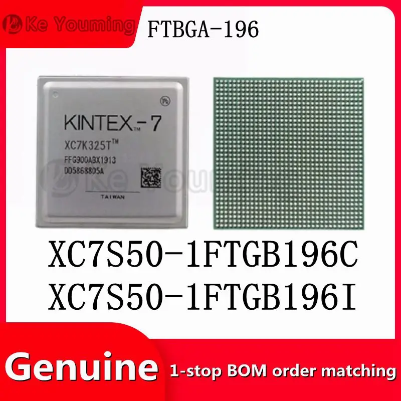 1PCS Integrated Circuit IC, XC7S50-1FTGB196C, XC7S50-1FTGB196I, FTBGA-196, FPGA - Field Programmable Gate Array, IC