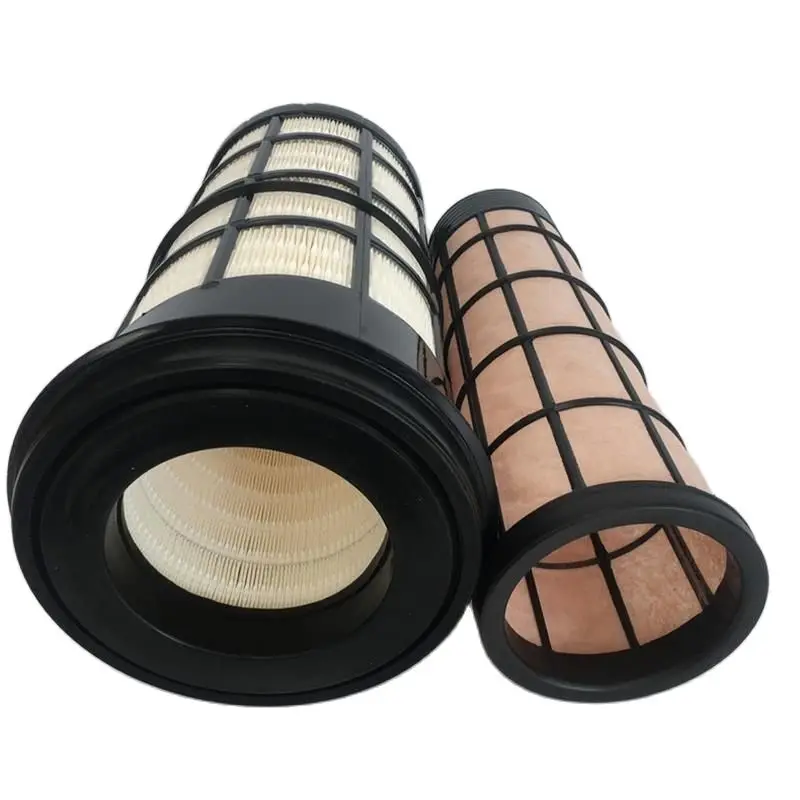 For Kobelco Filter SK135-8 140SR-3 130-8 140-8 Excavator Accessories Air Filter Element Air Filter High Quality Accessories