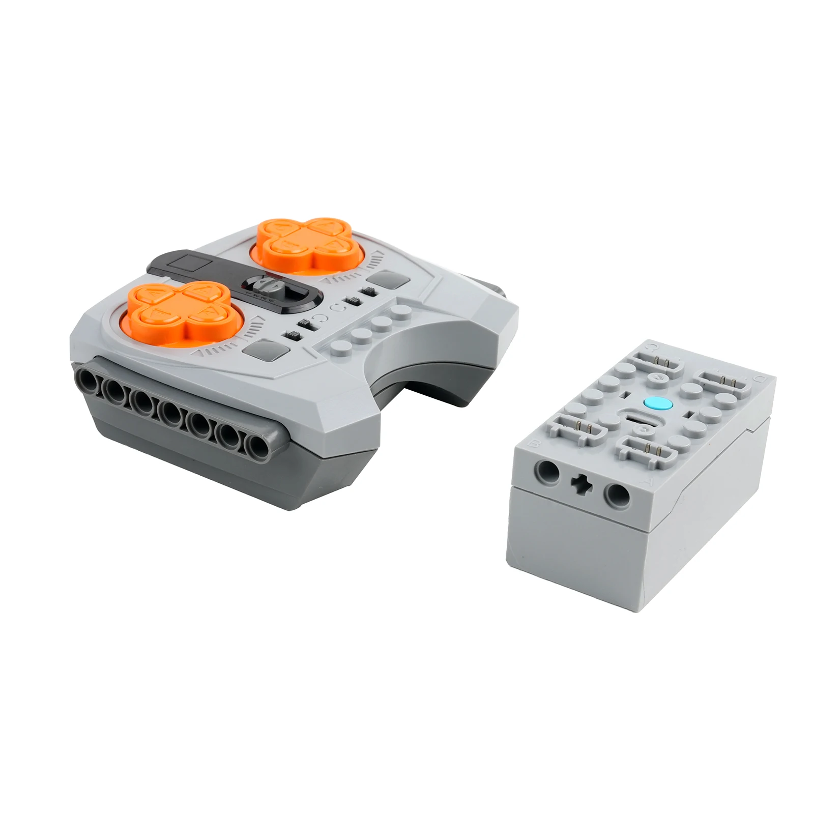 Bloques de construcción con tecnología de Control remoto de velocidad de 8 canales, caja de batería de litio, función de potencia del Motor, ladrillos PF modificados, piezas DIY