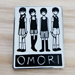 Omori Game Enamel Pin manga Brooch Boyfriend Creative Brooch jewelry