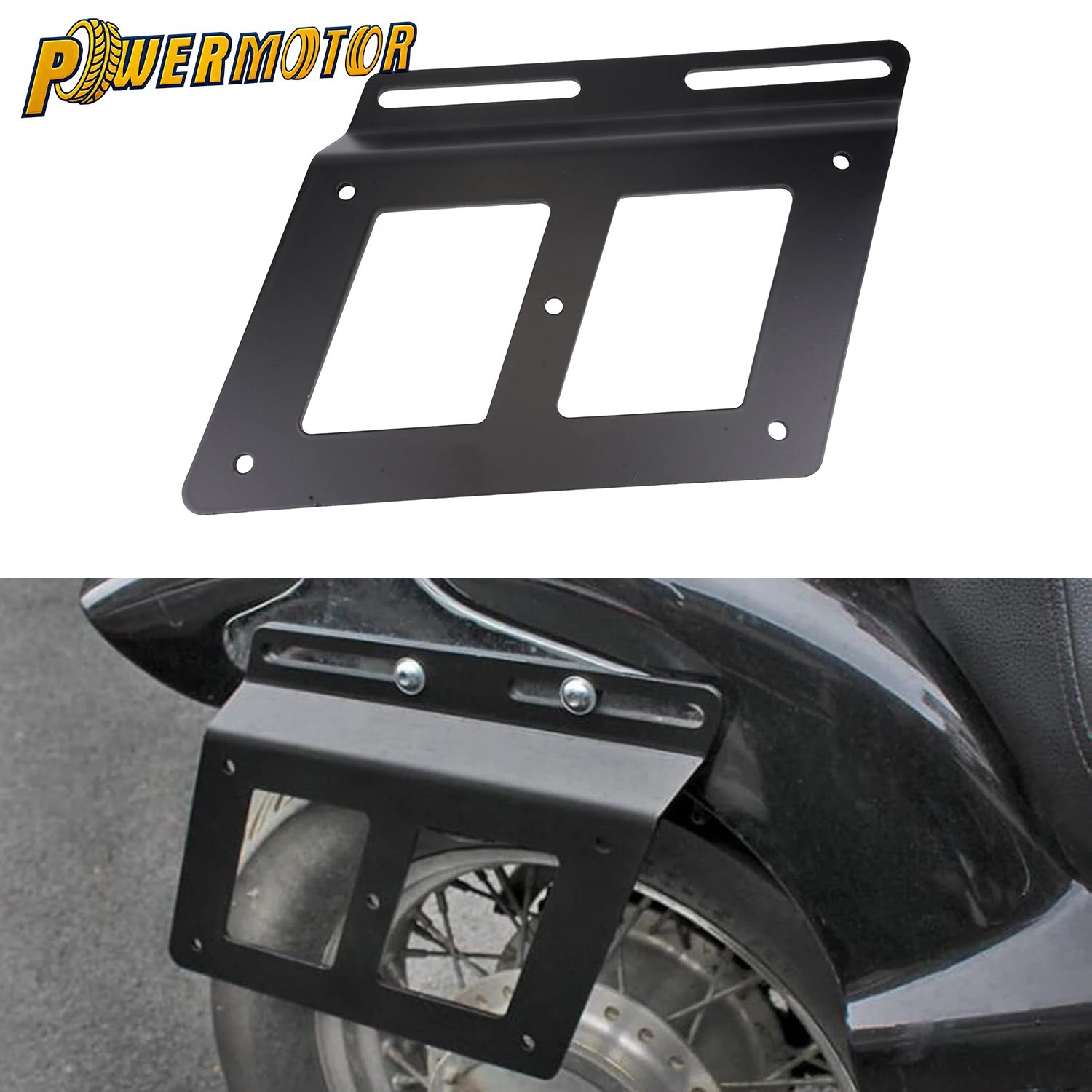 Universal Cruiser Motorcycle Saddlebags Mount Brackets Saddle Bag Support Luggage Side Bag Mount Kit Side Bag Support Brackets