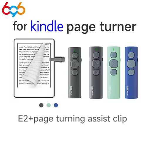Fashion Blue Tooth Control Pen Paging Device E-book Reader Swipe Short Videos Supports Android iOS For Mobile Phones For Kindle