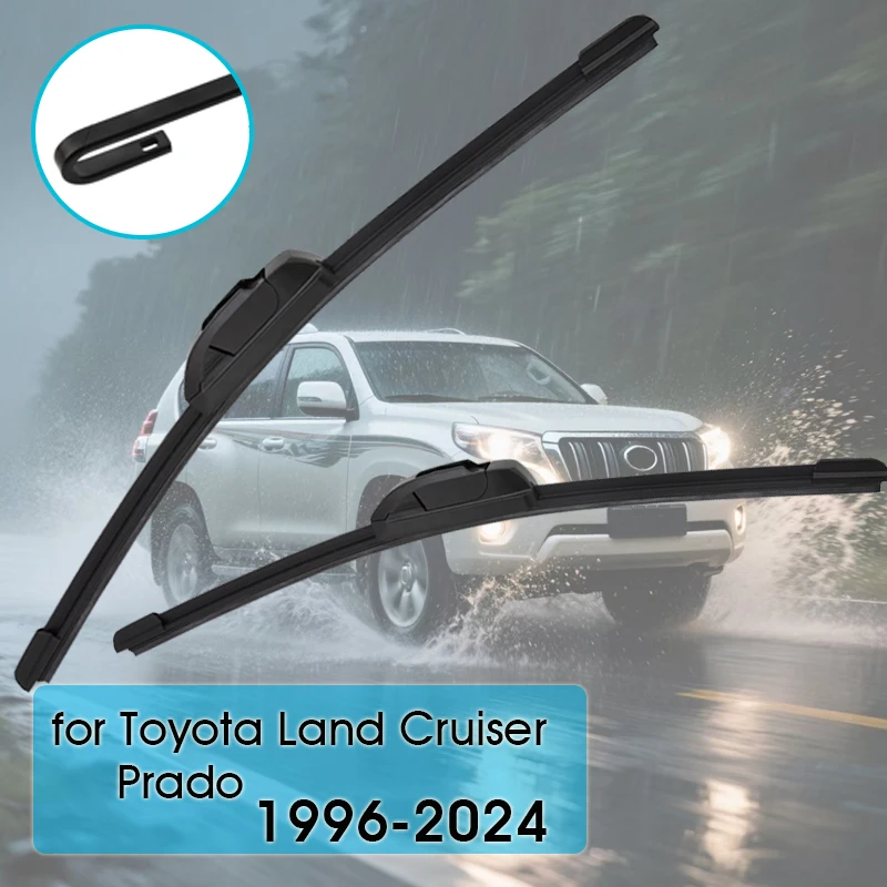 

For Toyota Land Cruiser Prado J90 90 J120 120 J150 150 Series 1996-2024 Car Wiper Blade Front Wiper Windscreen Auto Wiper Blades