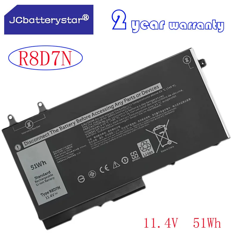 

Высококачественный аккумулятор для ноутбука JC 4GVMP R8D7N для Dell Latitude 5400 5500 Precision 3540 Inspiron 7590 7591 7791 2 в 1 P84F P42E