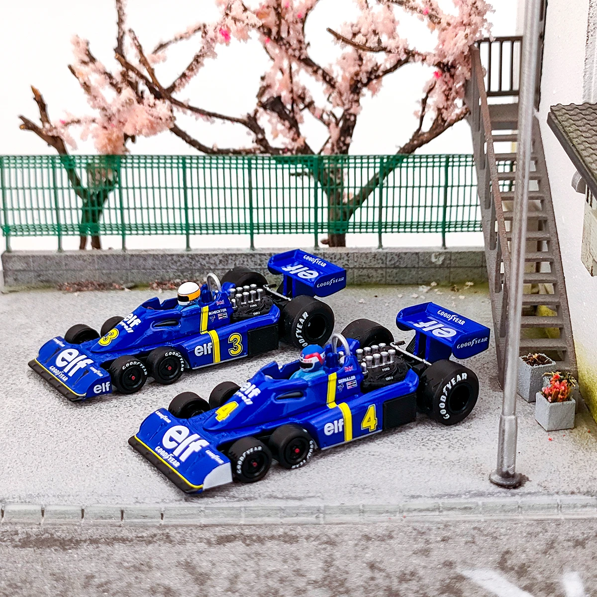MINIGT 1:64 583 584 F1 Tyrrell P34: La Mejor Réplica de Modelo de Coche de Carreras en Escala para Coleccionistas