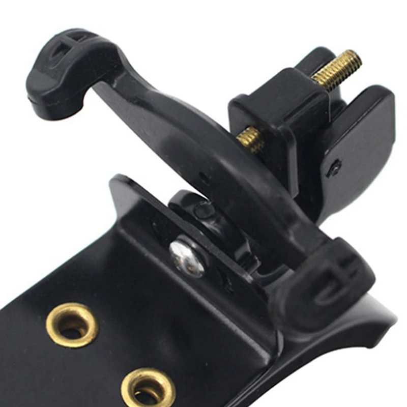 Violin Shoulder Rest Adjustable Bon Style Violin Stand For 1/2 Violin Instrument Parts Accessories Black