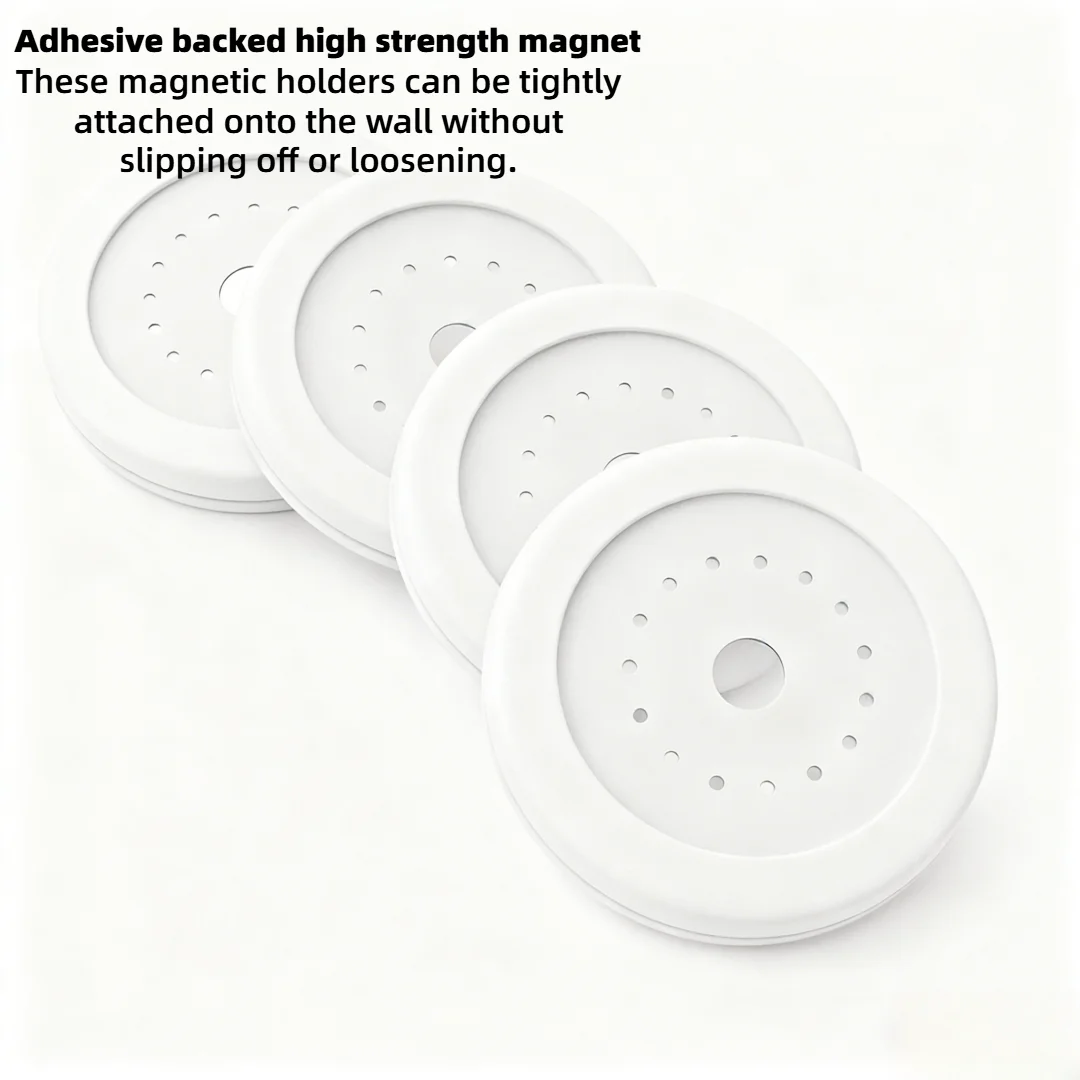 Magnetic Hook Strong Wall Mount Holder Hook for Fridge Sticker Anti-Lost Home Organizer Clip Magnet Remote Control Storage