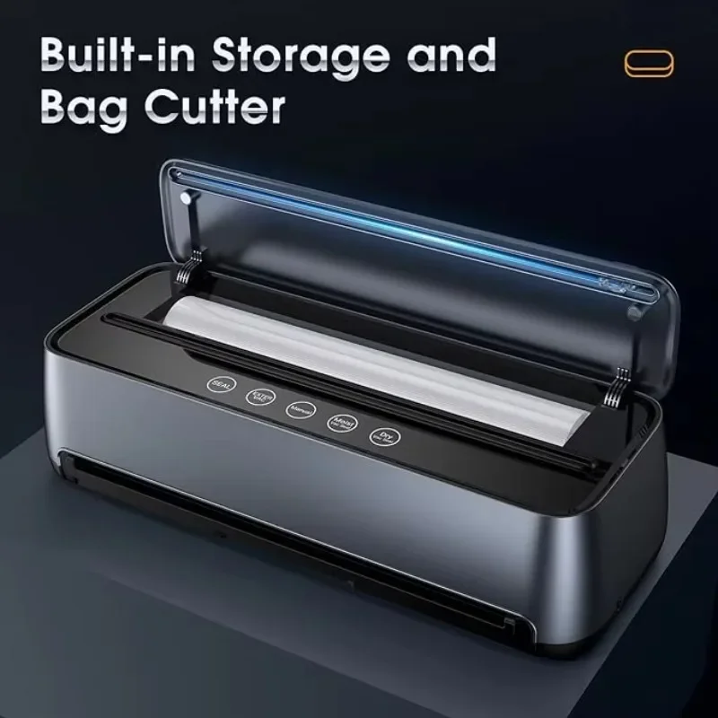 Food packaging machine sealing, for food preservation electric vacuum sealing machine automatic