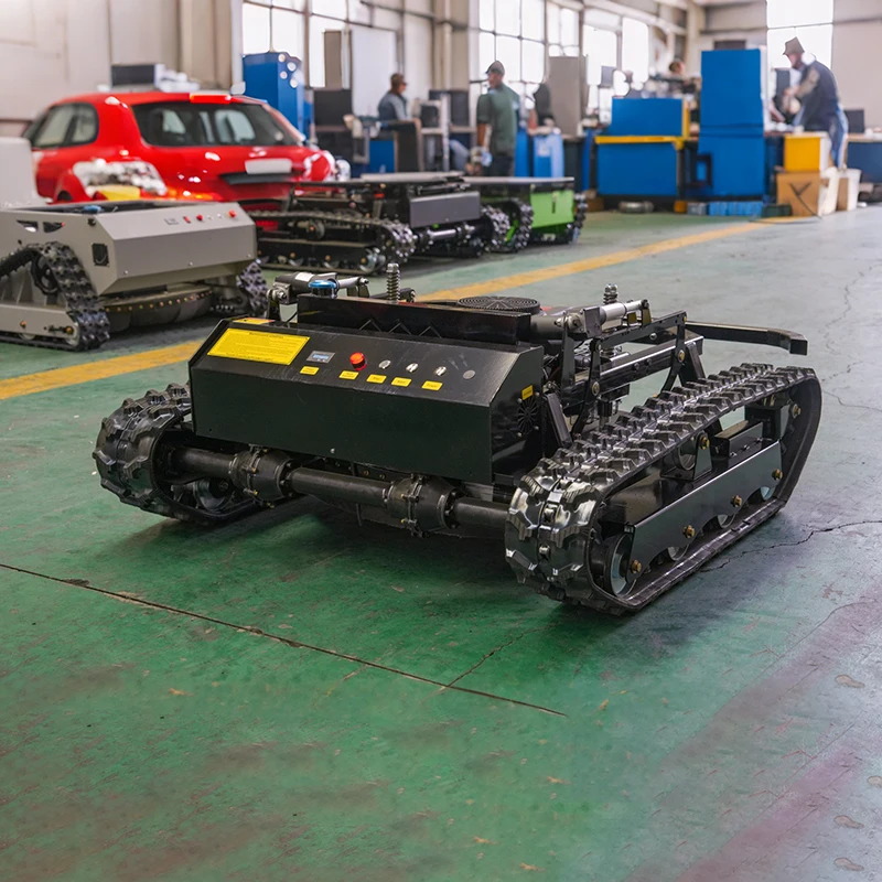 Certified Remote Control Lawn Mower Agriculture Grass Cutter Robot Machine Self Propelled Garden Lawn Mower