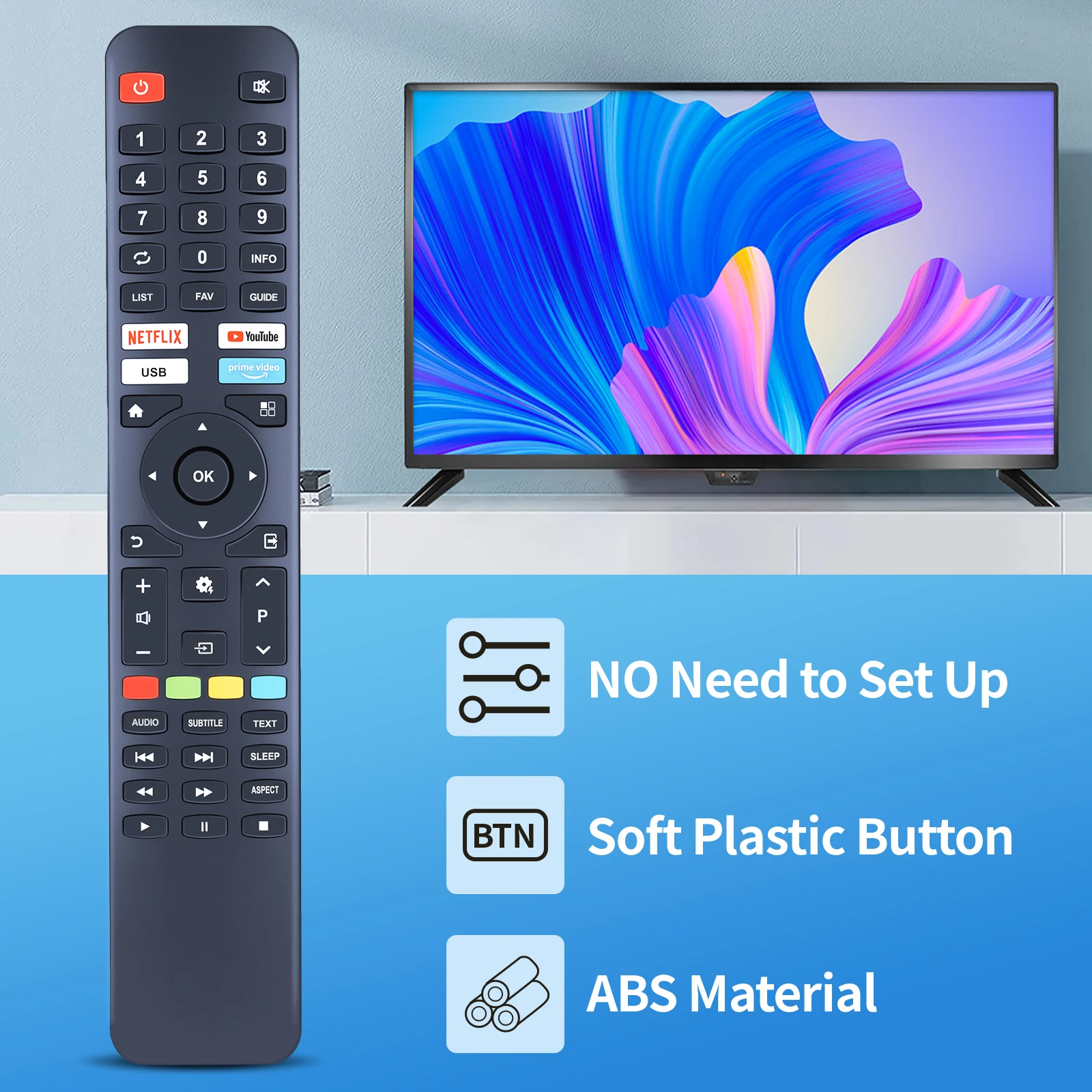 جهاز التحكم عن بعد لتلفزيون DYON SMART 32 XT V2 وDYON SMART 32 XT V4 #1