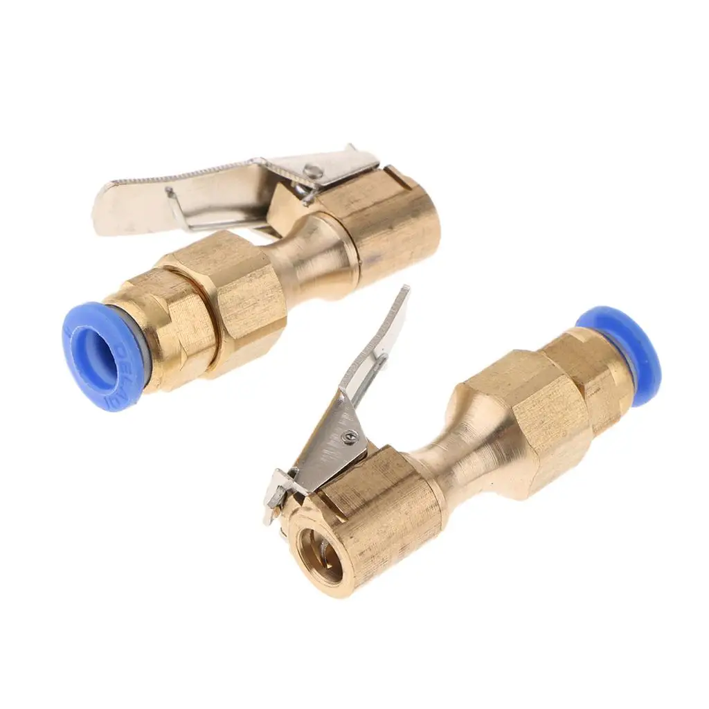 

Metal Car Bike Air Compressor Nozzle Brass Tire Valve Connector Adaptation Air Chuck Closed Flow for Industrial Tire Inflation