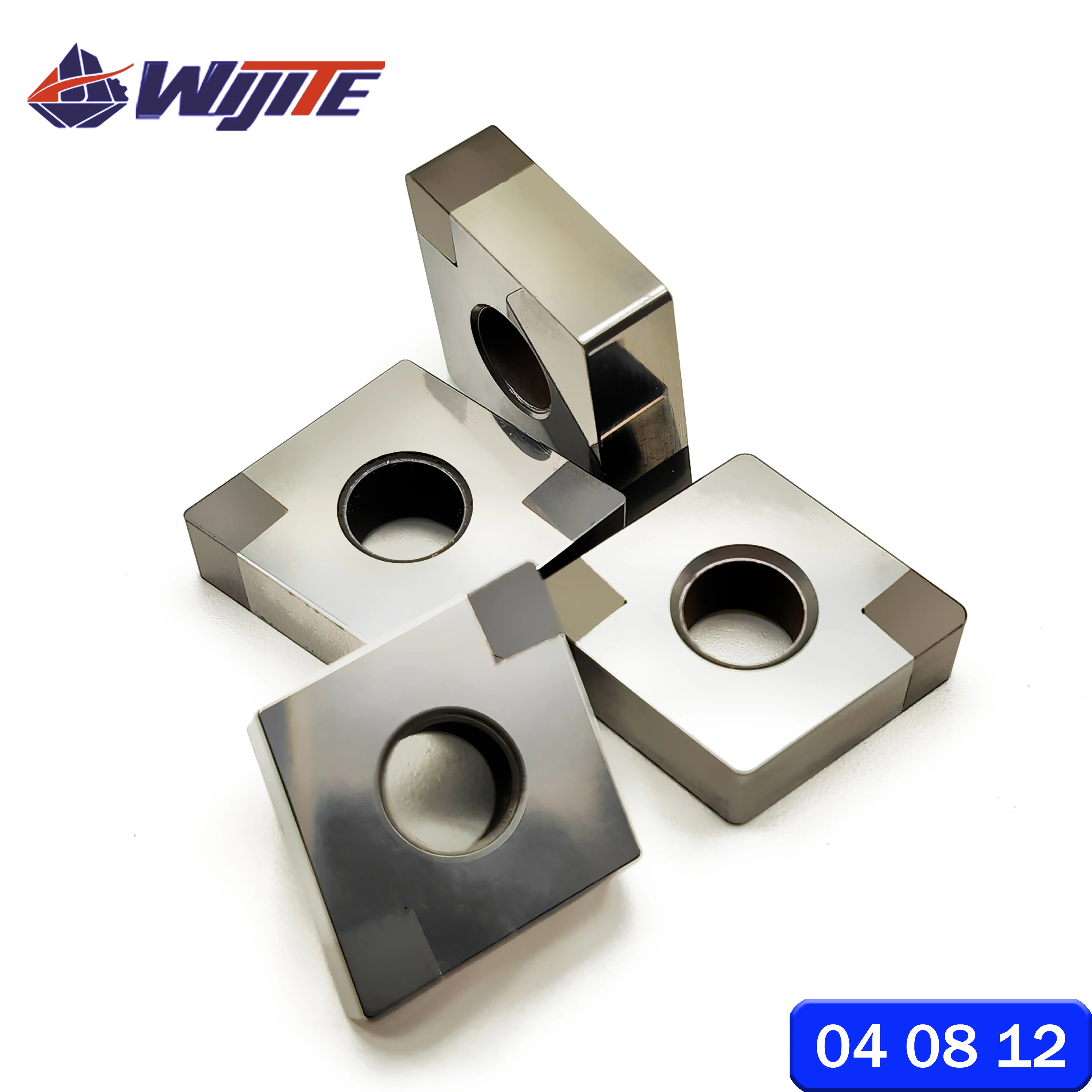 Imagem -03 - Cnc Cnmg120404 Cnmg120408 Cnmg120412 Cbn Usinagem de Ferramentas de Torneamento Materiais de Alta Dureza Aço Duro e Ferro Fundido