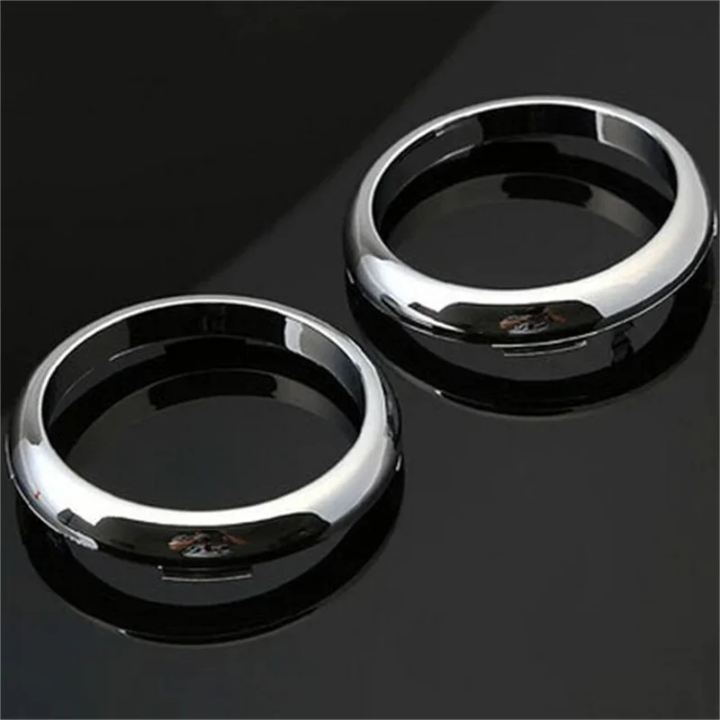 2021 New 1 Pair ABS Chrome Front Fog Light Lamp Cover Trim For Ford Focus 2 Mk2 2005-2016 Car Styling Accessories