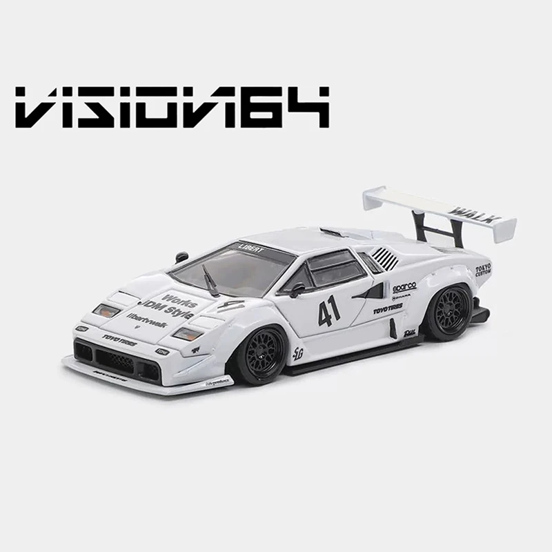 

Diecast 1:64 Scale LBWK COUNTACH Alloy Car Model Static Collection Decorated Holiday Gifts Toys Souvenir Gift