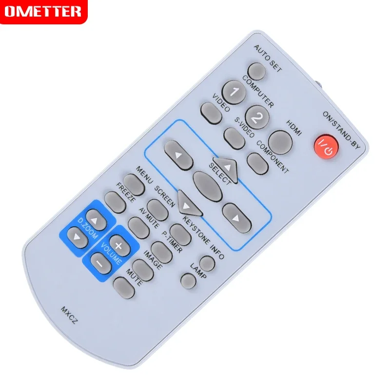 Controle Remoto Adequado para Projetor Panasonic, Controlador, Mxcz, Pt-x301, Pt-x300, Pt-x320c, Ux352c, Pt-bx51c, Pt-bx50c, Pt-bw370c, Novo