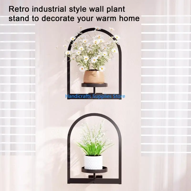 R1WA Multifunction Indoor Wall Mounted Shelf Suitable for Plant Books & Decorative Items